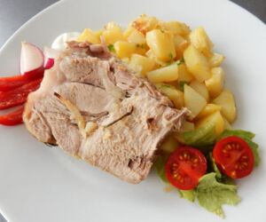 Vepřová krkovice pečená v alobalu