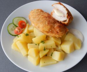 Plněná kuřecí kapsa