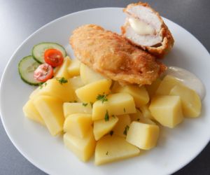 Plněná kuřecí kapsa