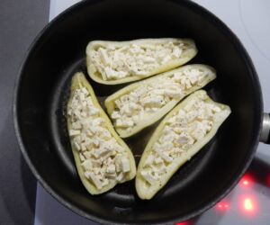 papriky na pánvičce