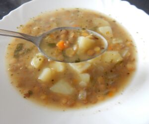 Čočková polévka