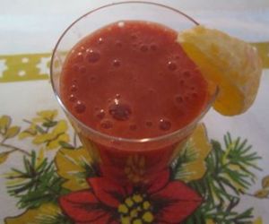 Jahodové smoothie