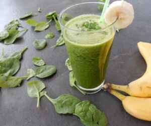 smoothie se špenátem
