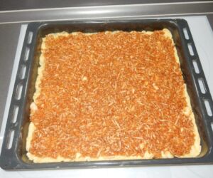 vrstva jablek