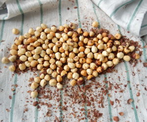 oříšky po oloupání