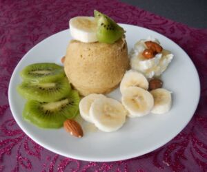 Banánový mugcake