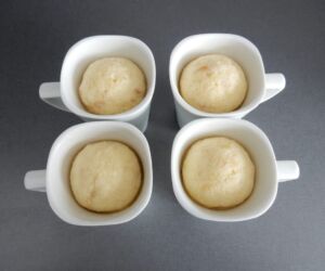 knedlíky v hrníčku uvařené