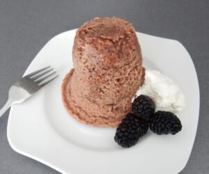 Ostružinový mugcake