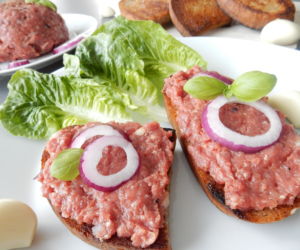 Tatarák z hovězí svíčkové